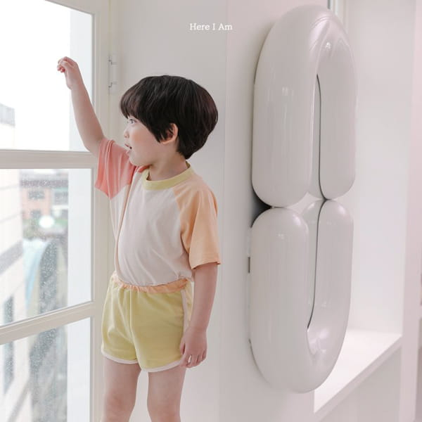 HERE I AM - Korean Children Fashion - #Kfashion4kids - Plate Top Bottom Set - 4