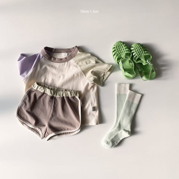 HERE I AM - Korean Children Fashion - #Kfashion4kids - Plate Top Bottom Set - 9