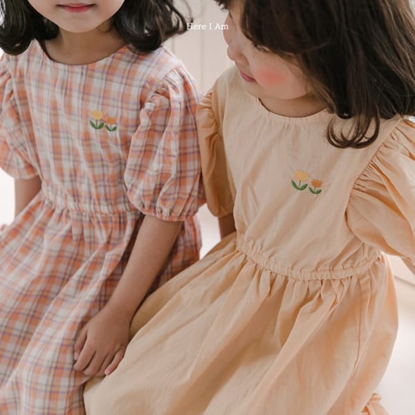 HERE I AM - Korean Children Fashion - #Kfashion4kids - Pineapple Tulip One-piece - 6