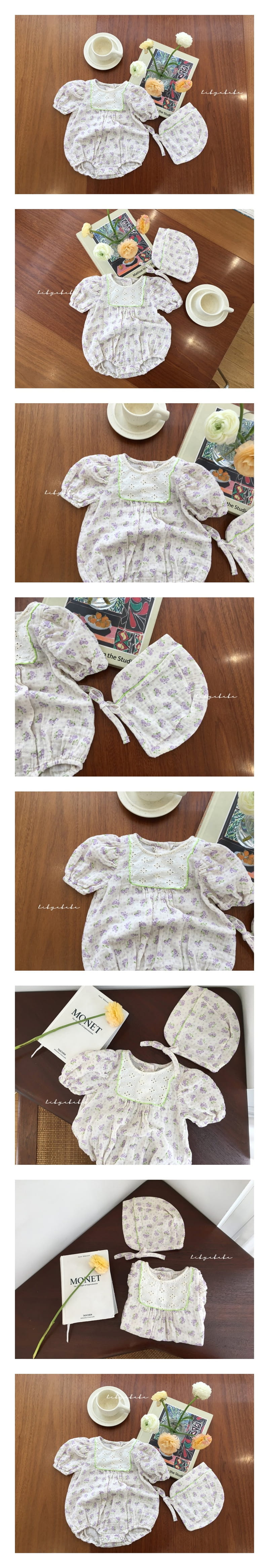 HI BYEBEBE - Korean Children Fashion - #Kfashion4kids - Sky Sky Yoru Bodysuit - 2
