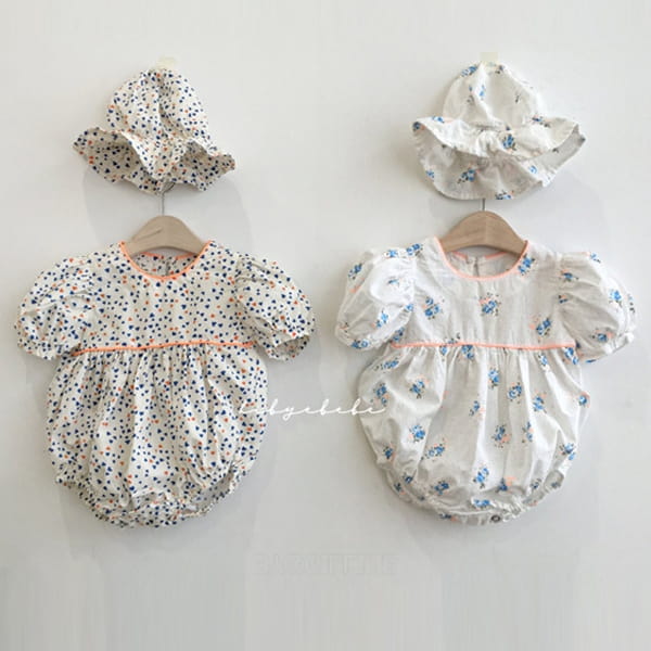 HI BYEBEBE - Korean Children Fashion - #Kfashion4kids - Amy Puff Bodysuit
