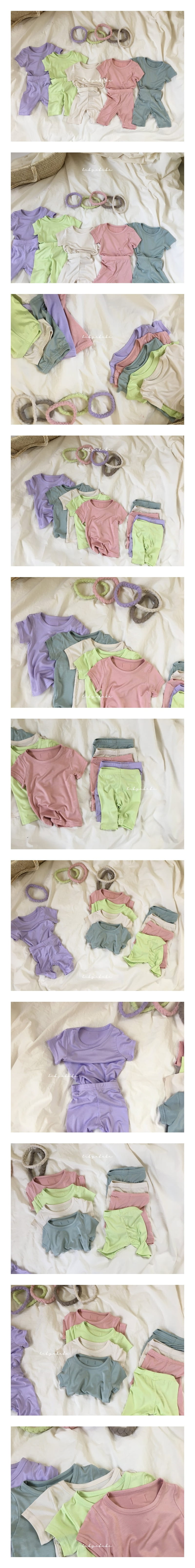 HI BYEBEBE - Korean Children Fashion - #Kfashion4kids - Sticky Cotton Span Easywear - 2