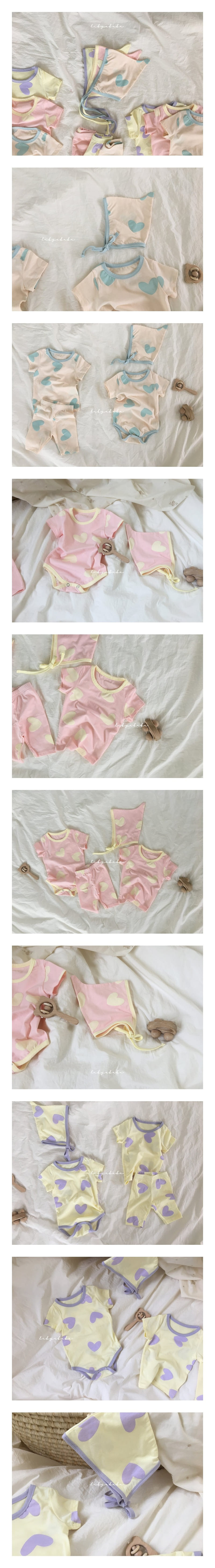 HI BYEBEBE - Korean Children Fashion - #Kfashion4kids - Heart Heart Bonnet - 2