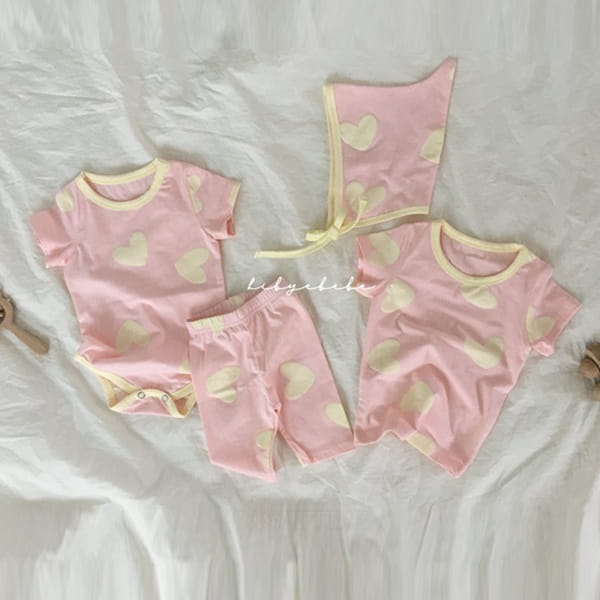 HI BYEBEBE - Korean Children Fashion - #Kfashion4kids - Heart Heart Easywear