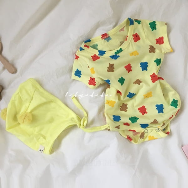 HI BYEBEBE - Korean Children Fashion - #Kfashion4kids - Pang Pang Bear Bonnet
