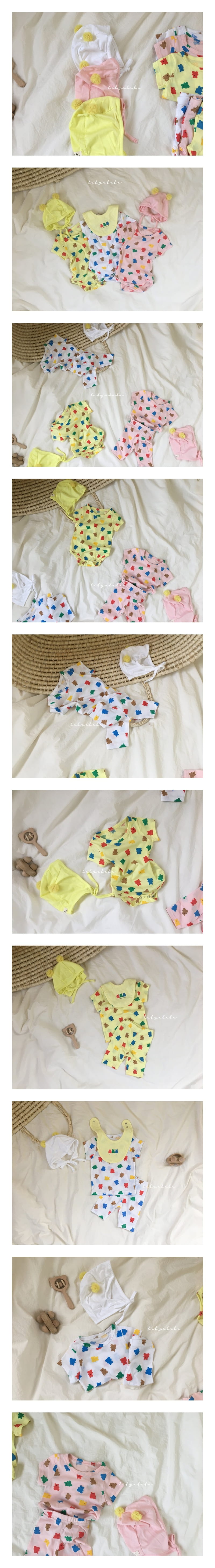HI BYEBEBE - Korean Children Fashion - #Kfashion4kids - Pang Pang Bear Bonnet - 2