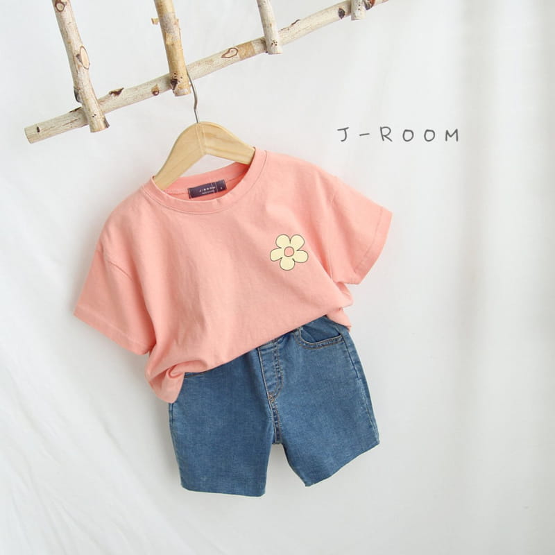 J-ROOM - Korean Children Fashion - #Kfashion4kids - Span Denim Shorts - 7