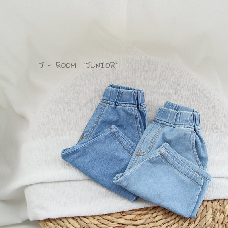 J-ROOM - Korean Children Fashion - #Kfashion4kids - Baggy Capri Jeans - 6