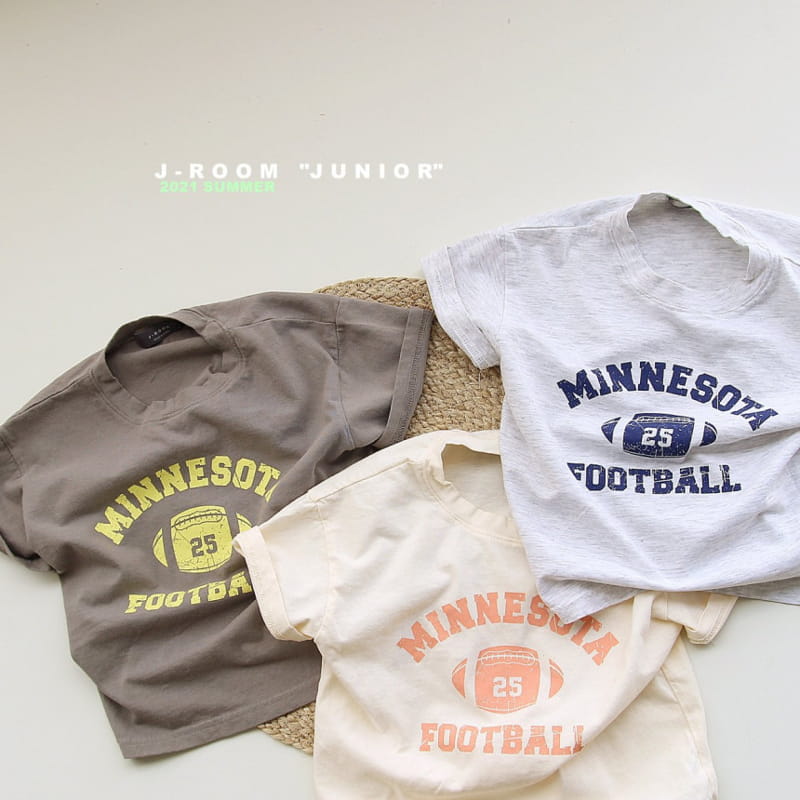 J-ROOM - Korean Children Fashion - #Kfashion4kids - Football Painting Tee - 3