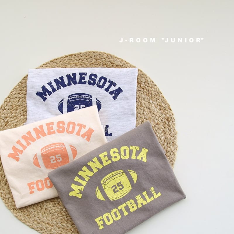 J-ROOM - Korean Children Fashion - #Kfashion4kids - Football Painting Tee - 4