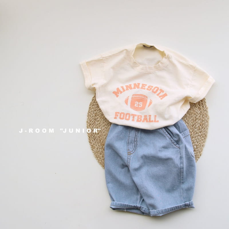 J-ROOM - Korean Children Fashion - #Kfashion4kids - Football Painting Tee - 7