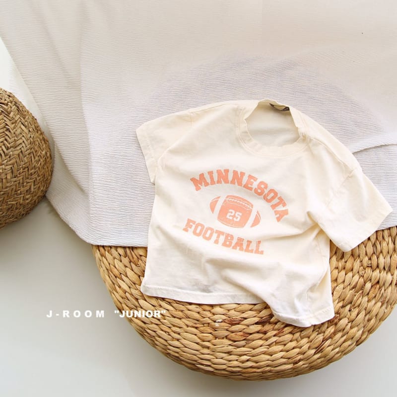 J-ROOM - Korean Children Fashion - #Kfashion4kids - Football Painting Tee - 9