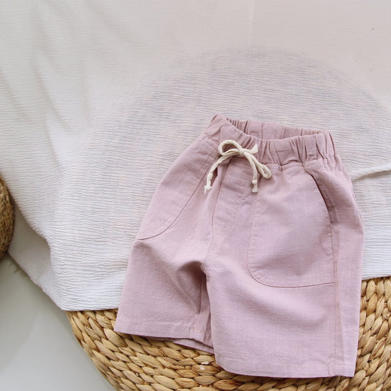 J-ROOM - Korean Children Fashion - #Kfashion4kids - Linen Shorts - 7