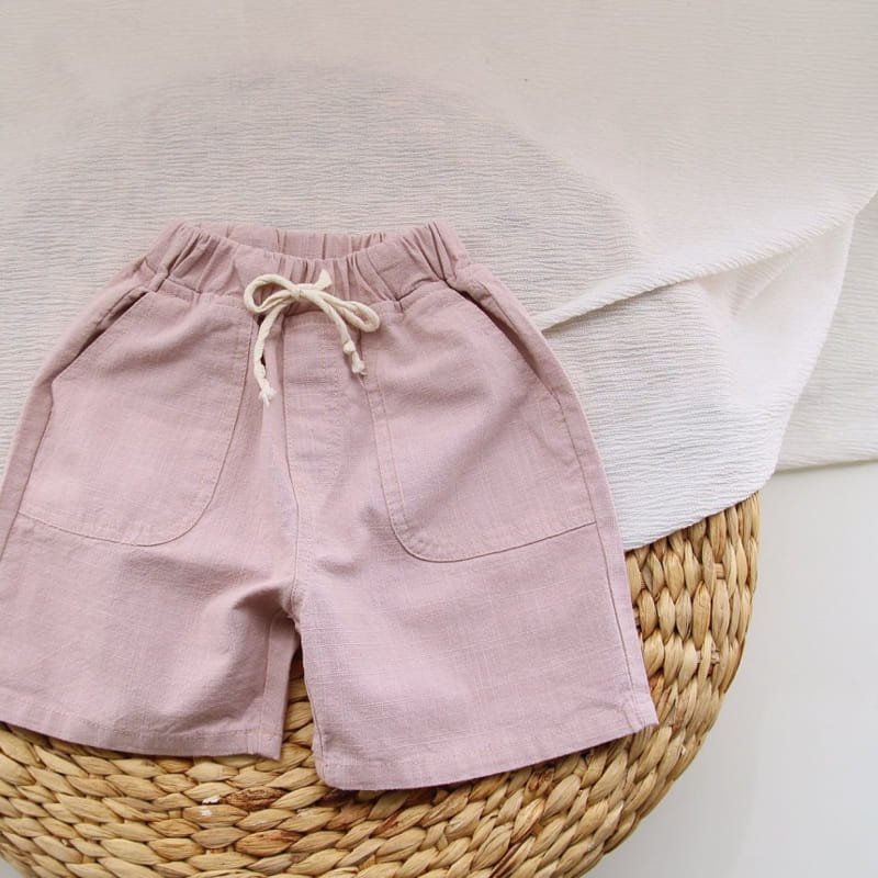 J-ROOM - Korean Children Fashion - #Kfashion4kids - Linen Shorts - 8