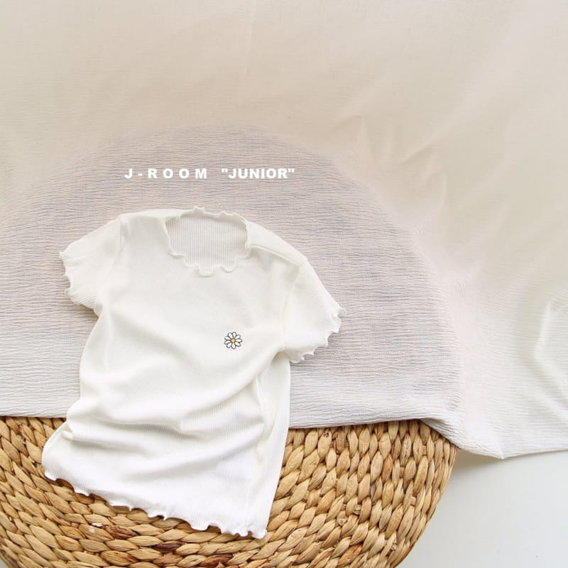 J-ROOM - Korean Children Fashion - #Kfashion4kids - Flower Wave Tee - 5