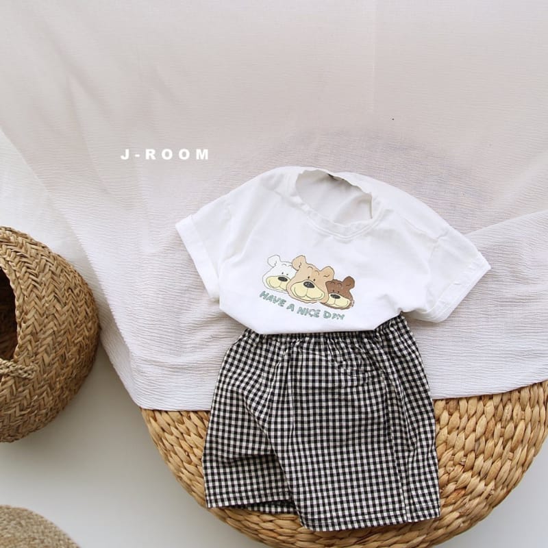 J-ROOM - Korean Children Fashion - #Kfashion4kids - Check Shorts - 10