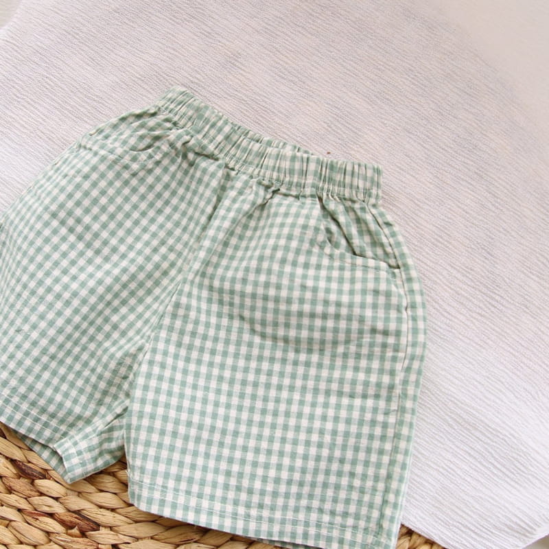J-ROOM - Korean Children Fashion - #Kfashion4kids - Check Shorts - 6