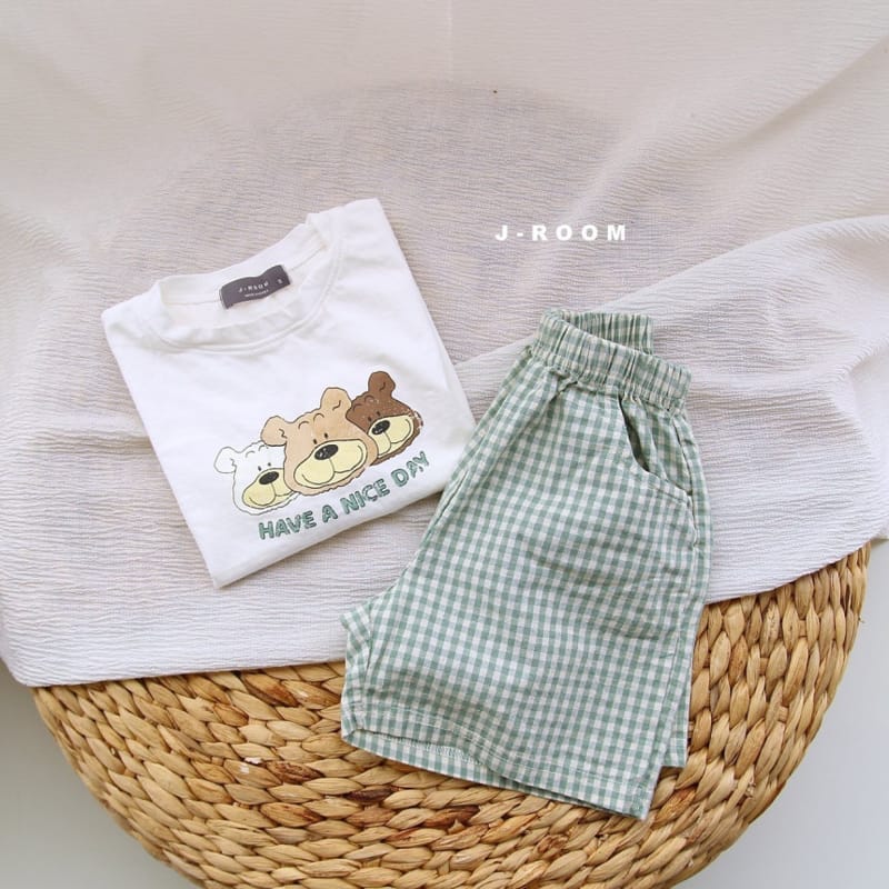 J-ROOM - Korean Children Fashion - #Kfashion4kids - Check Shorts - 8