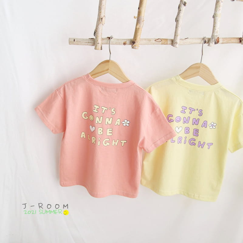 J-ROOM - Korean Children Fashion - #Kfashion4kids - Flower Painting Tee - 2