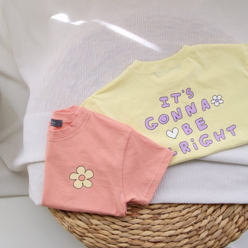 J-ROOM - Korean Children Fashion - #Kfashion4kids - Flower Painting Tee - 5
