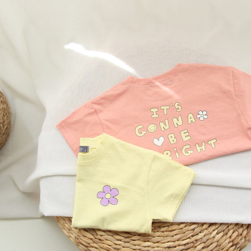 J-ROOM - Korean Children Fashion - #Kfashion4kids - Flower Painting Tee - 7