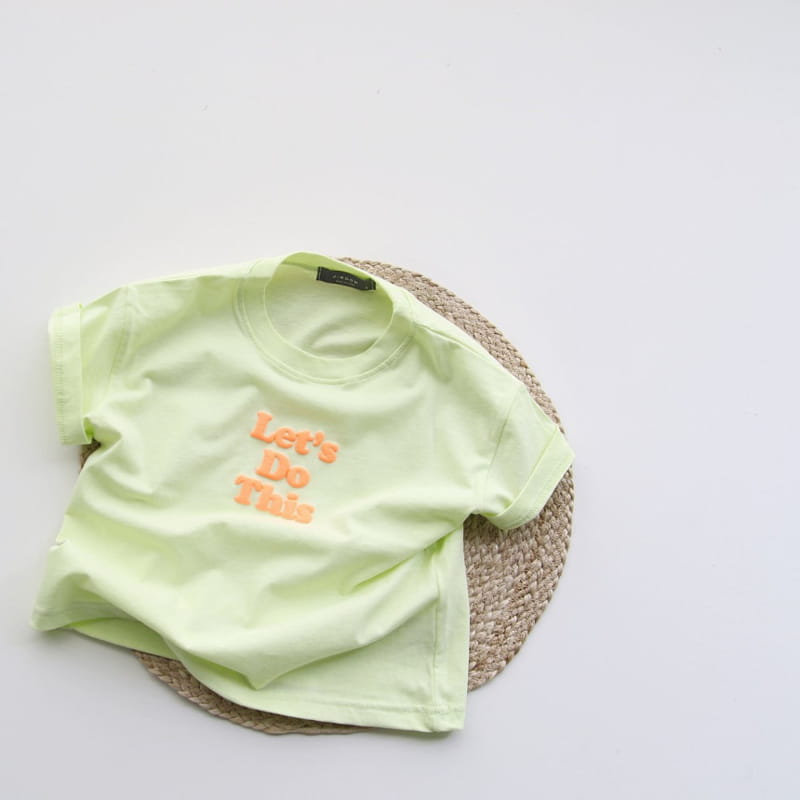 J-ROOM - Korean Children Fashion - #Kfashion4kids - English Paintinging Tee - 10