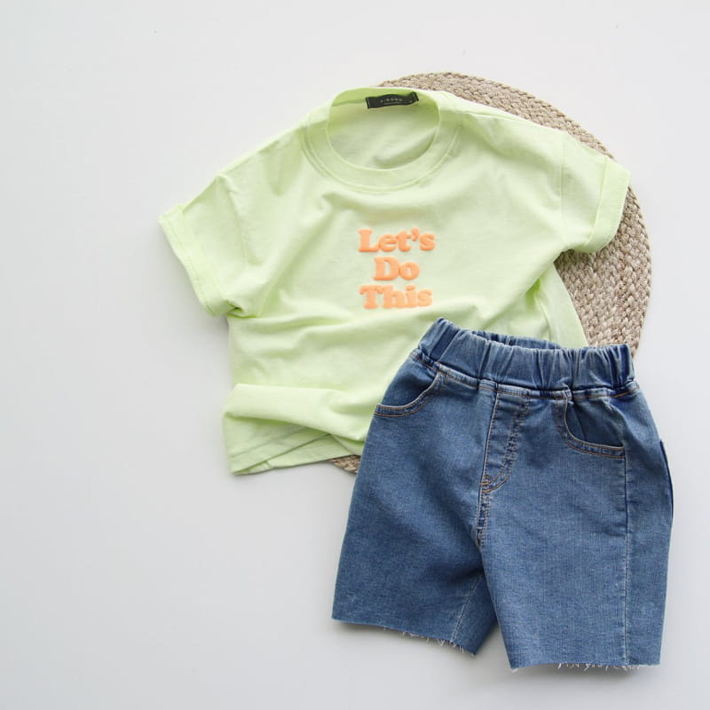 J-ROOM - Korean Children Fashion - #Kfashion4kids - English Paintinging Tee - 11