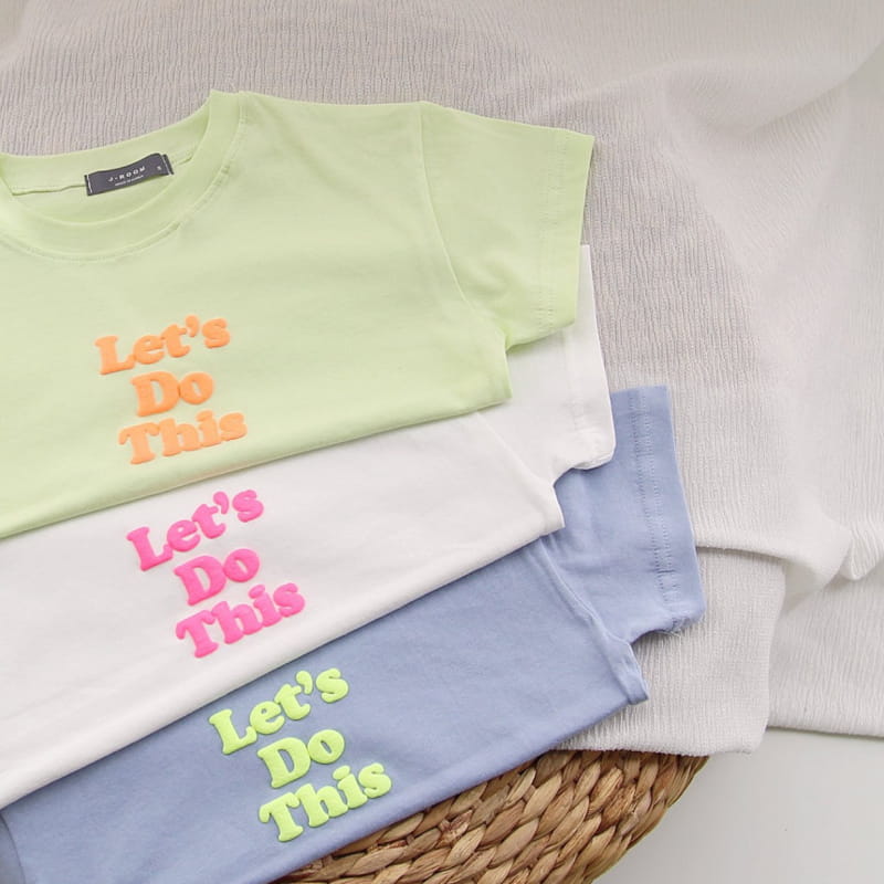 J-ROOM - Korean Children Fashion - #Kfashion4kids - English Paintinging Tee - 3