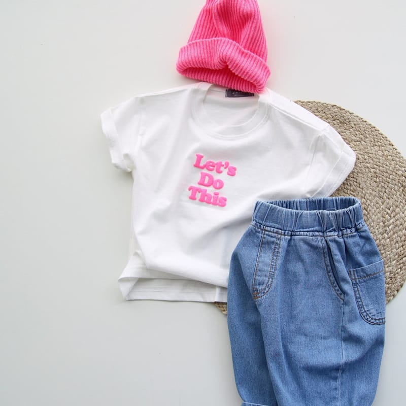 J-ROOM - Korean Children Fashion - #Kfashion4kids - English Paintinging Tee - 5