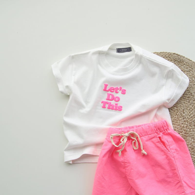 J-ROOM - Korean Children Fashion - #Kfashion4kids - English Paintinging Tee - 8