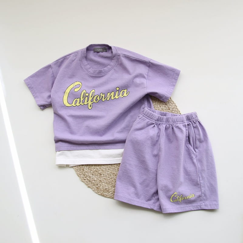 J-ROOM - Korean Children Fashion - #Kfashion4kids - Califonia Top Bottom Set - 10