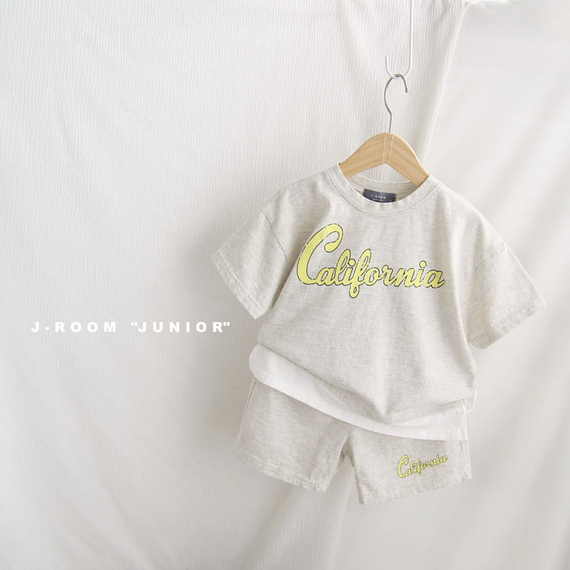J-ROOM - Korean Children Fashion - #Kfashion4kids - Califonia Top Bottom Set - 5