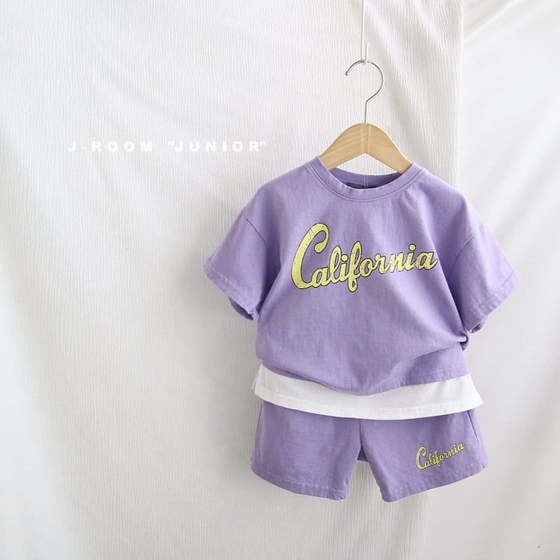 J-ROOM - Korean Children Fashion - #Kfashion4kids - Califonia Top Bottom Set - 6