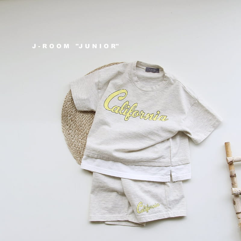 J-ROOM - Korean Children Fashion - #Kfashion4kids - Califonia Top Bottom Set - 7