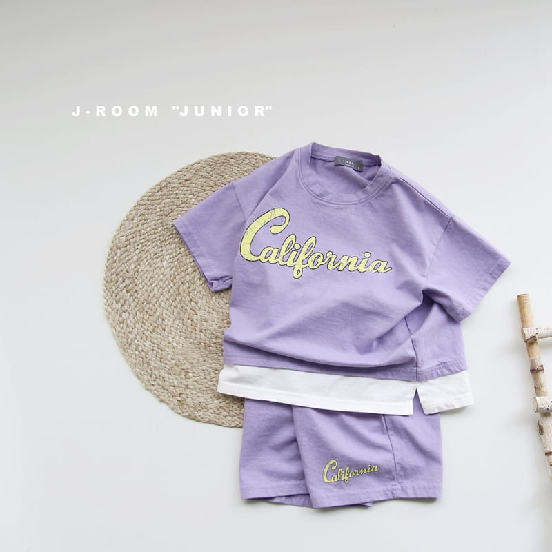 J-ROOM - Korean Children Fashion - #Kfashion4kids - Califonia Top Bottom Set - 8
