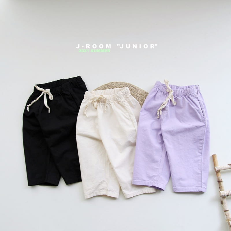 J-ROOM - Korean Children Fashion - #Kfashion4kids - Linen Capri Pants
