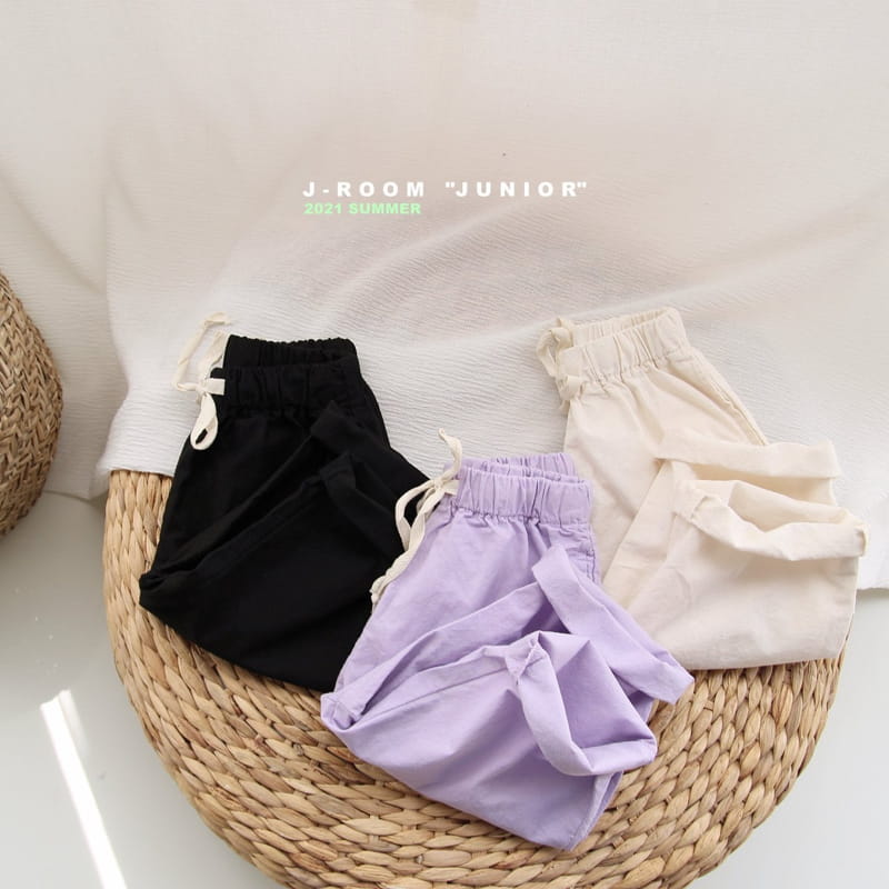 J-ROOM - Korean Children Fashion - #Kfashion4kids - Linen Capri Pants - 12
