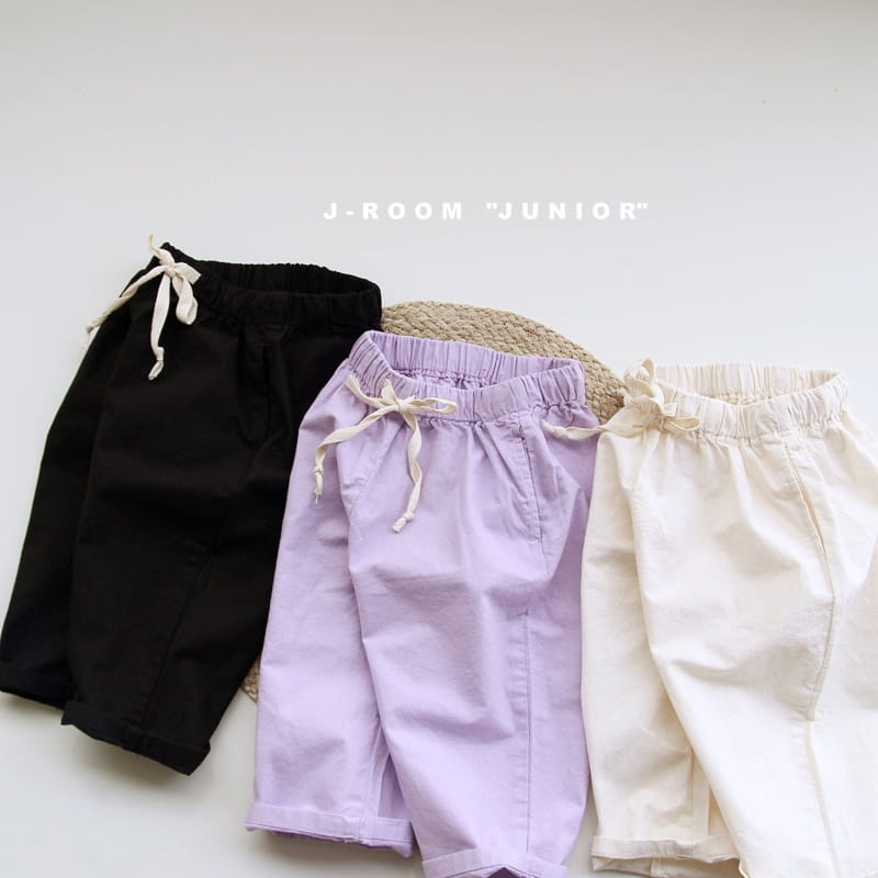 J-ROOM - Korean Children Fashion - #Kfashion4kids - Linen Capri Pants - 4