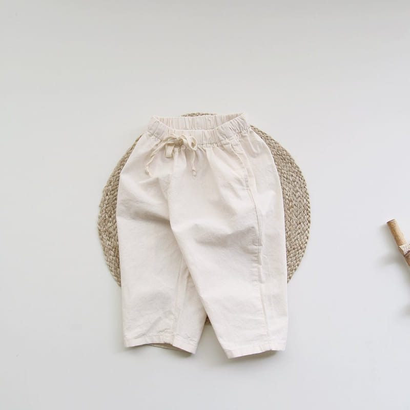 J-ROOM - Korean Children Fashion - #Kfashion4kids - Linen Capri Pants - 6