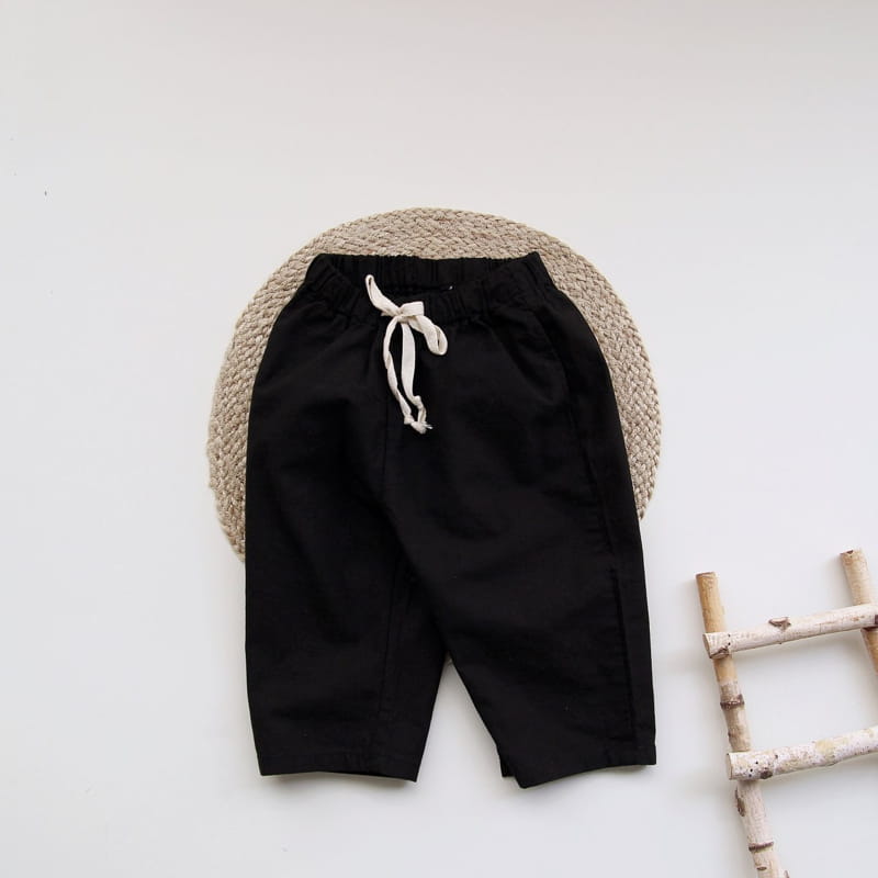 J-ROOM - Korean Children Fashion - #Kfashion4kids - Linen Capri Pants - 7