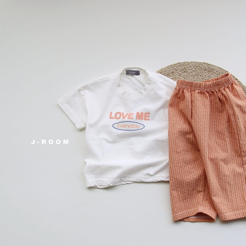 J-ROOM - Korean Children Fashion - #Kfashion4kids - Love Me Top Bottom Set - 5