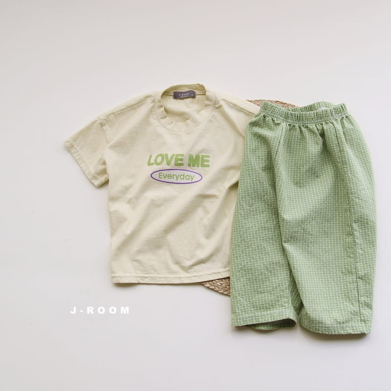 J-ROOM - Korean Children Fashion - #Kfashion4kids - Love Me Top Bottom Set - 6