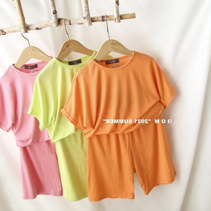 J-ROOM - Korean Children Fashion - #Kfashion4kids - Cool Wide Top Bottom Set - 2