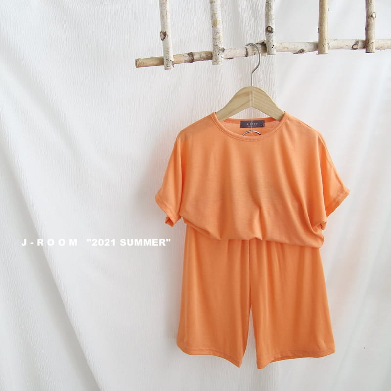 J-ROOM - Korean Children Fashion - #Kfashion4kids - Cool Wide Top Bottom Set - 6