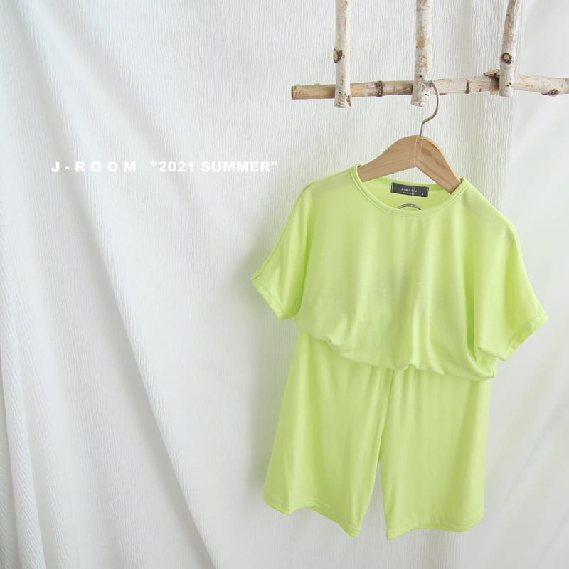 J-ROOM - Korean Children Fashion - #Kfashion4kids - Cool Wide Top Bottom Set - 7