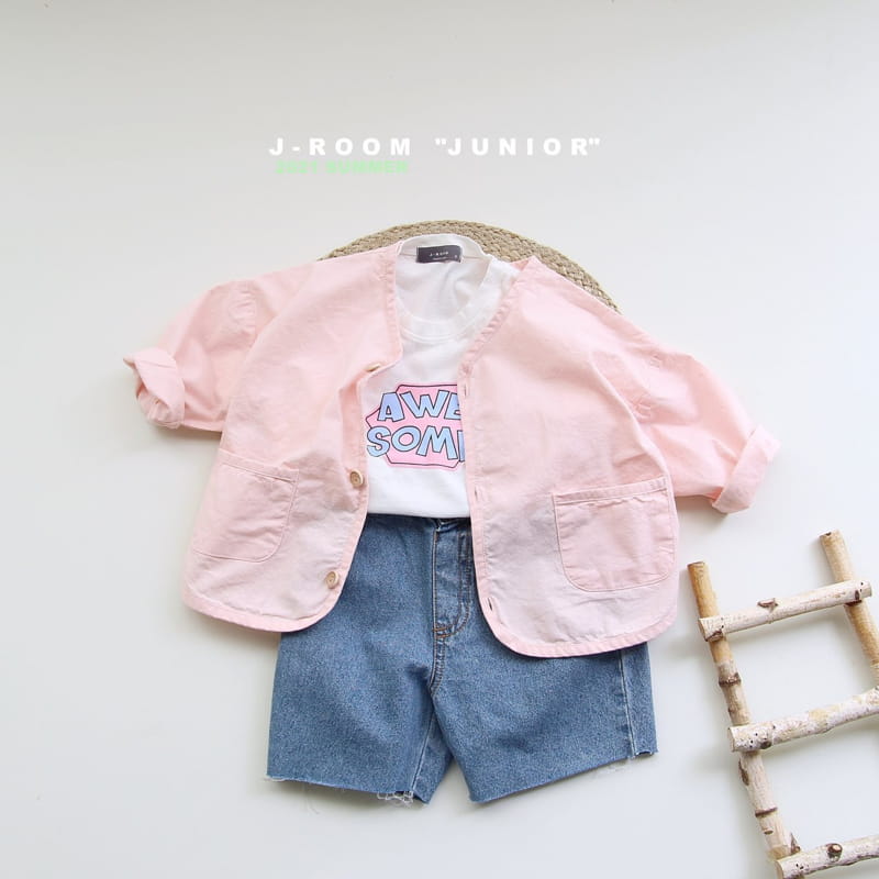 J-ROOM - Korean Children Fashion - #Kfashion4kids - Open Denim Shorts - 10