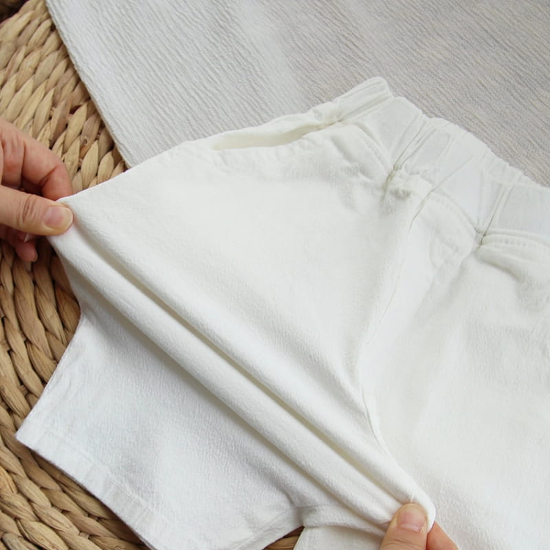 J-ROOM - Korean Children Fashion - #Kfashion4kids - Slab Span Capri Pants - 10