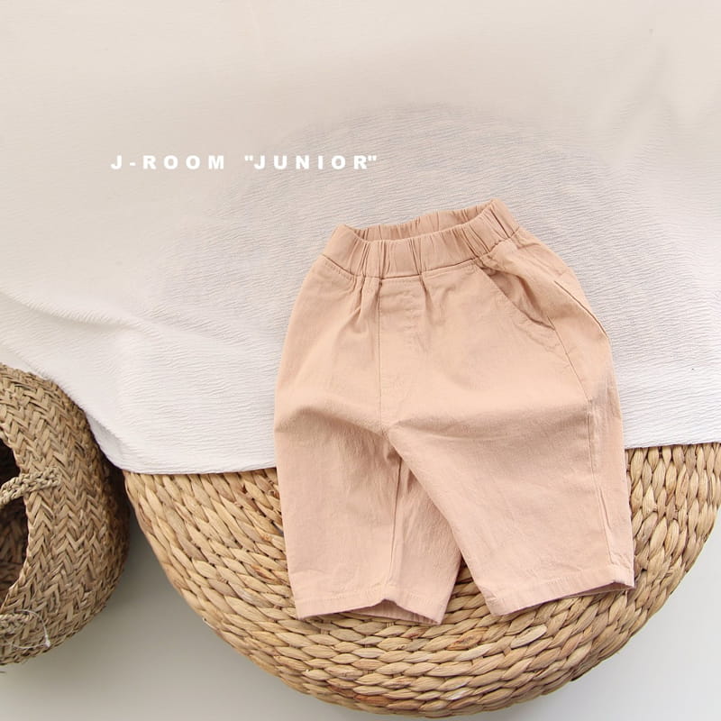 J-ROOM - Korean Children Fashion - #Kfashion4kids - Slab Span Capri Pants - 2