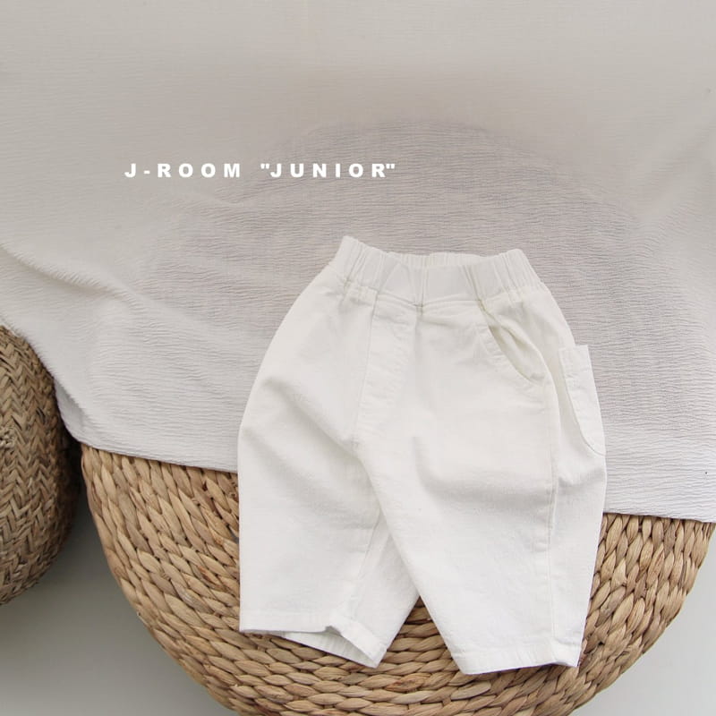 J-ROOM - Korean Children Fashion - #Kfashion4kids - Slab Span Capri Pants - 3