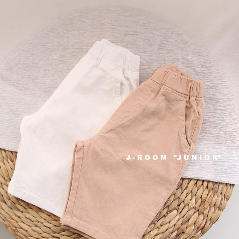 J-ROOM - Korean Children Fashion - #Kfashion4kids - Slab Span Capri Pants - 4